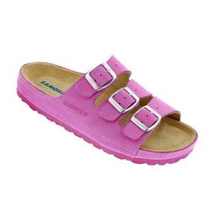 Sanosan Women's Lincoln Nubuck Leather Comfort Plus Sandals Sz. 39 (US 8-8.5)